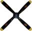 Picture of Biela 4 Blade Semi-Scale Mustang 24