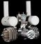 Picture of JA150 - 3W-120iB2F / 140iB2F / 150iB2F Twin (Old Style) Muffler Pair