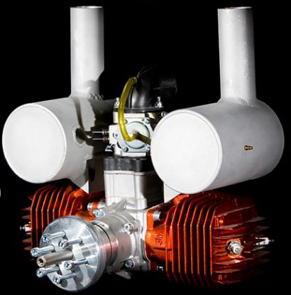 Picture of JA210 - 3W-200 / 210 Twin Muffler Pair